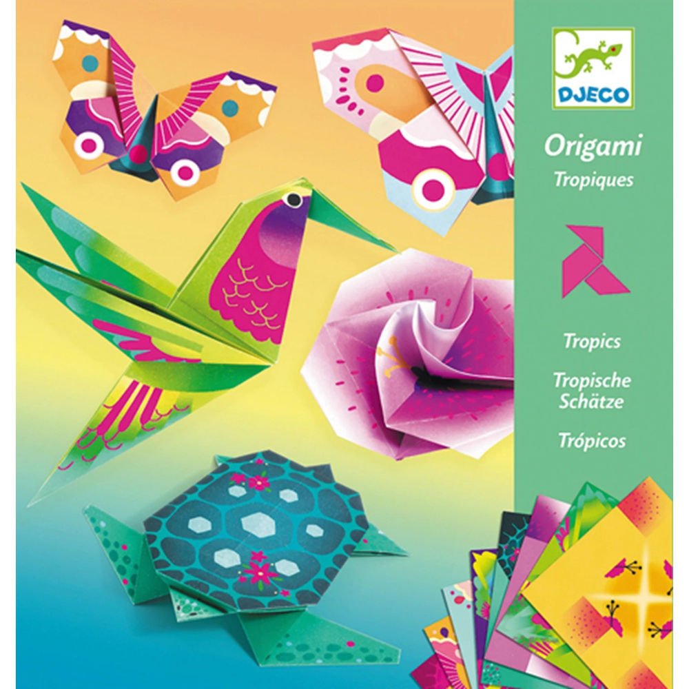 Djeco Origami Tropische Schätze