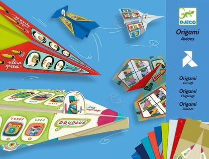 Avions origami Djeco