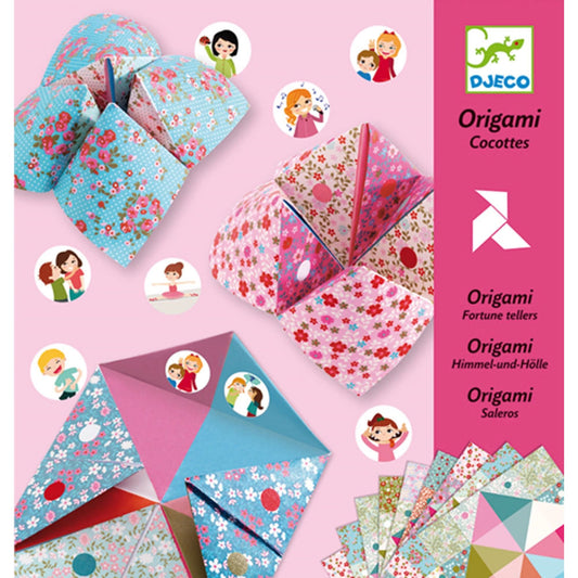 Djeco Origami - Himmel und Hölle pink