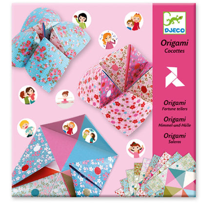 Djeco Origami - Himmel und Hölle pink