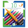 Djeco 10 Filzpinsel classic – Produktbild 1
