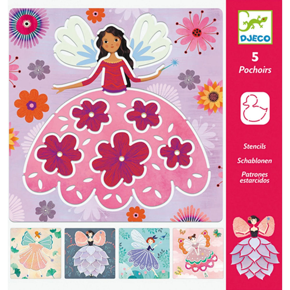 Djeco Schablonen Feen