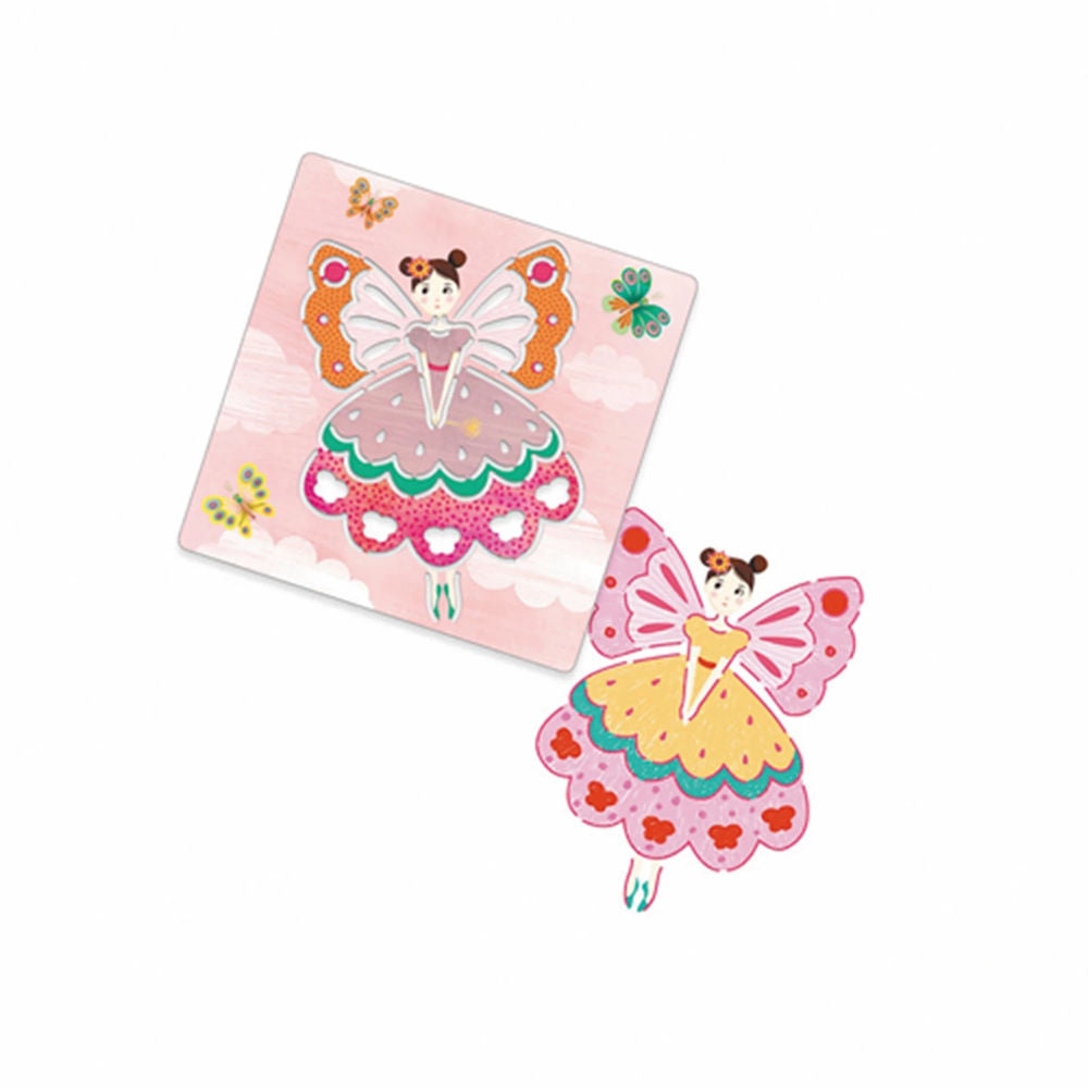 Djeco Schablonen Feen