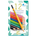 Djeco 12 Farbstifte aquarell – Produktbild 1