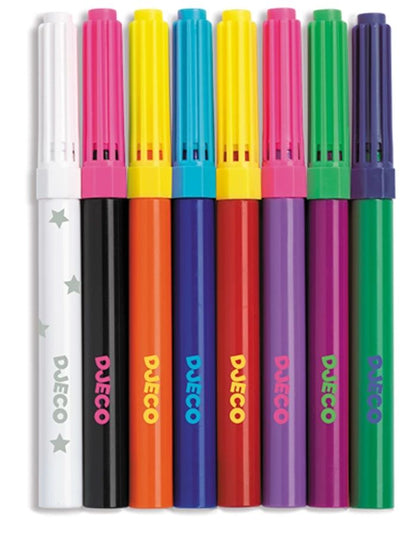 Djeco 10 magic felt-tip pens