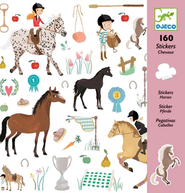 Djeco Stickers Horses