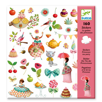 Djeco Stickers Princesses Tea Party