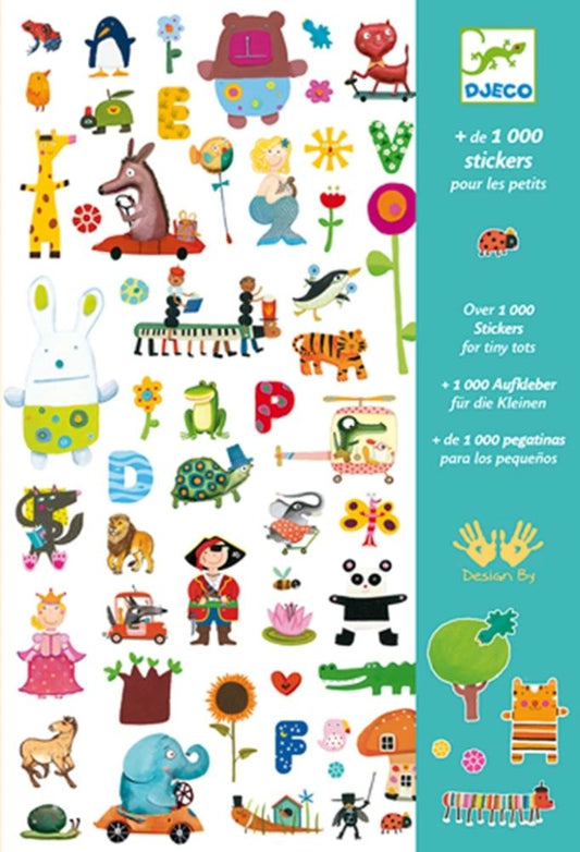 Djeco 1000 stickers for the little ones