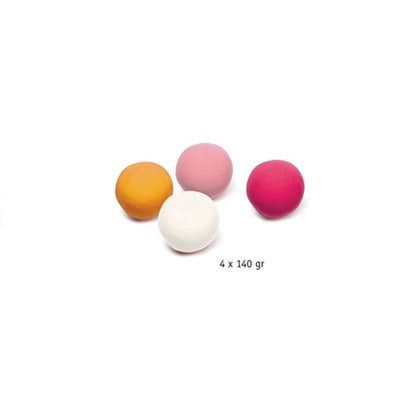 Djeco Modelling Clay Sweet, 4 pieces, assorted
