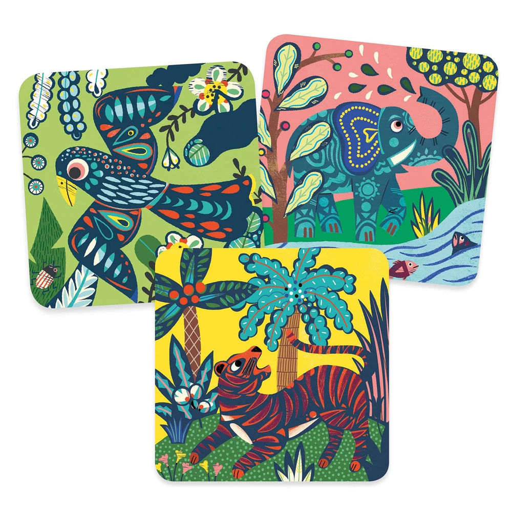 Djeco Scratchbilder grosse Tiere