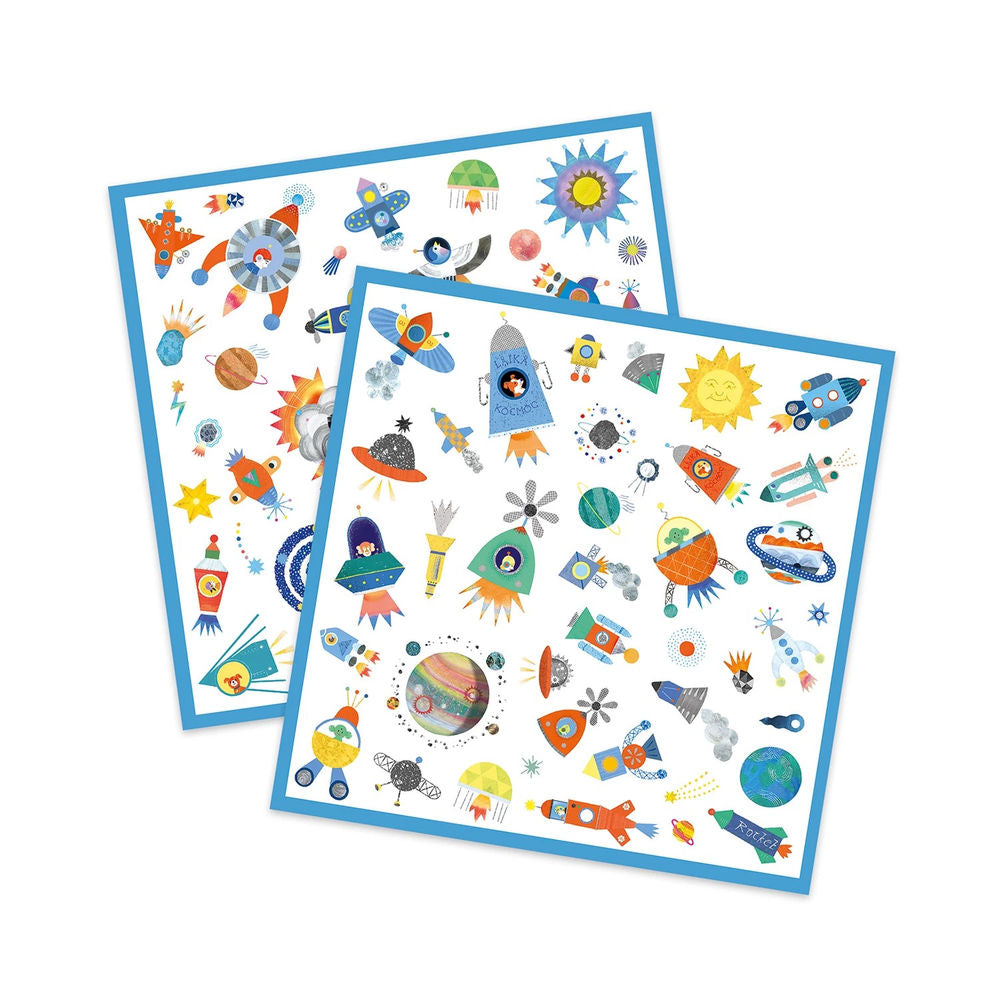 Djeco Stickers Space