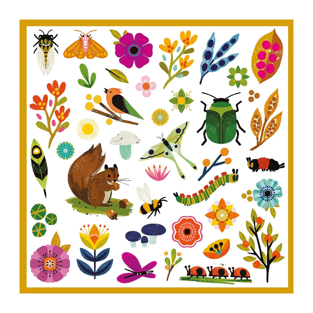 Djeco Sticker Garten