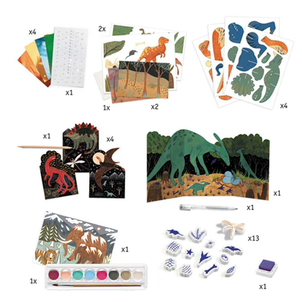 Djeco set créatif dinosaures