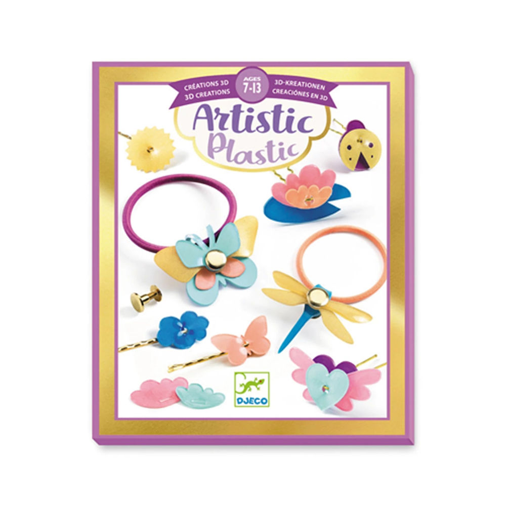 Djeco Artistic plastic Frisurzubehör