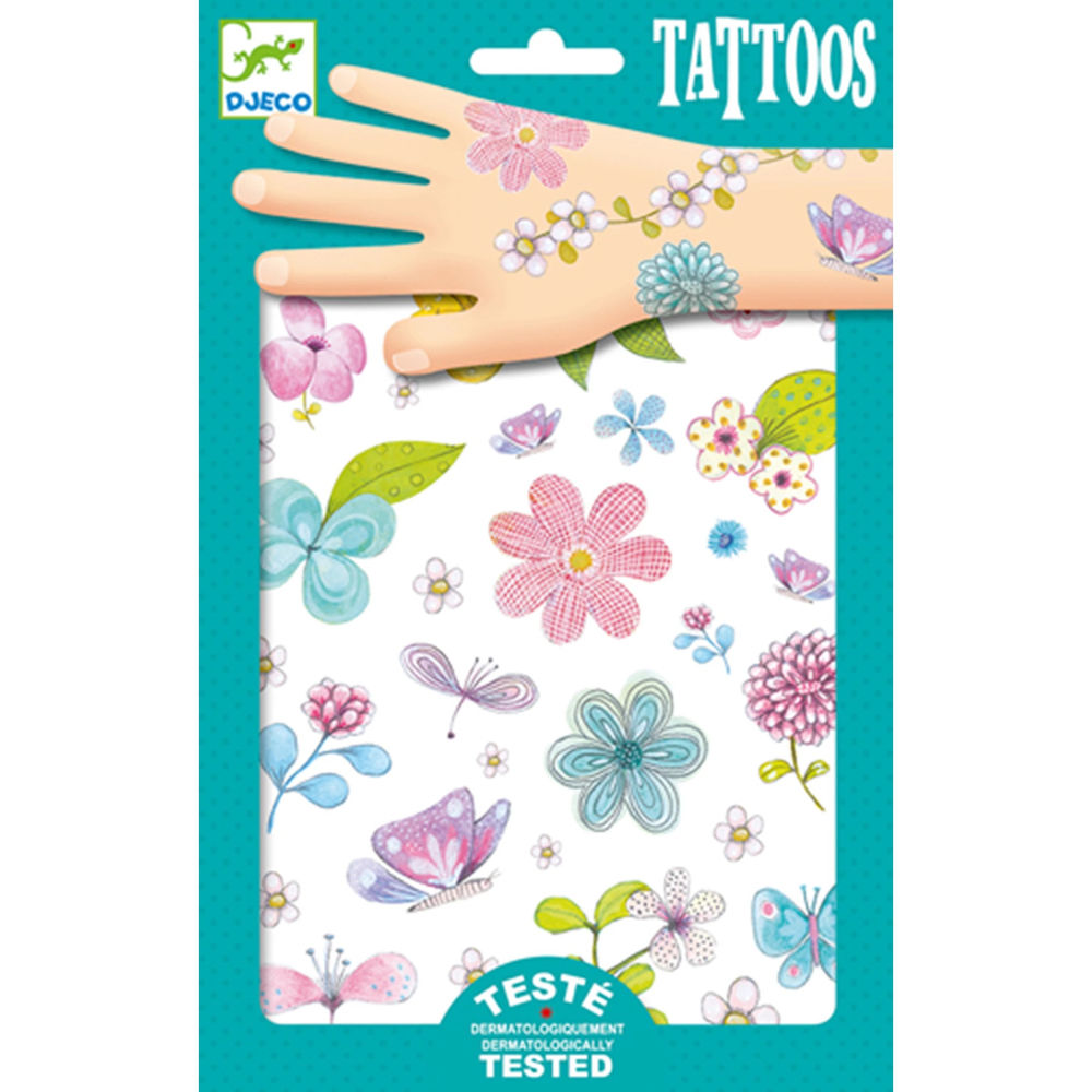 Djeco Tattoos Blumen