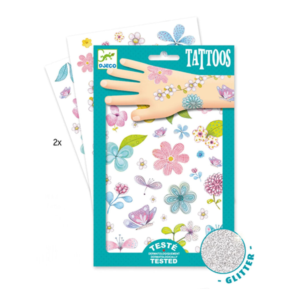 Djeco Tattoos Blumen