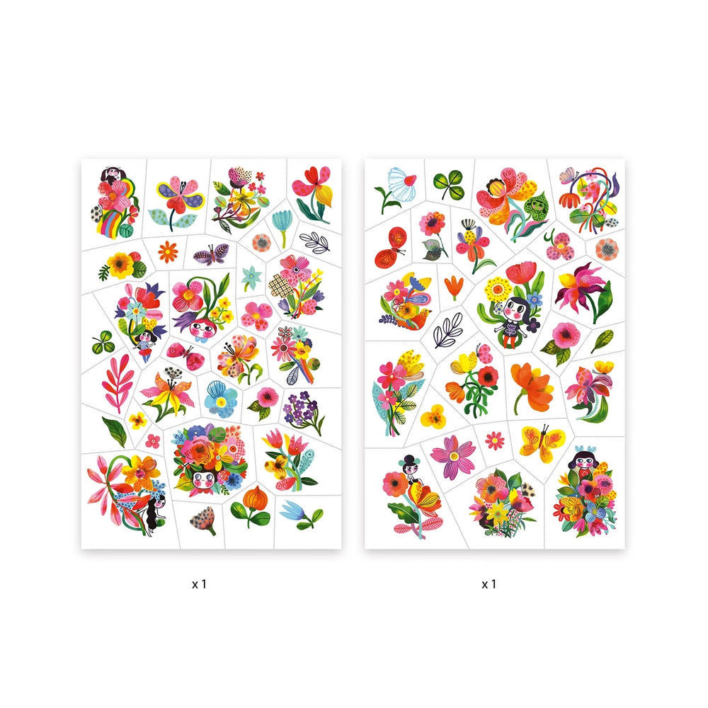 Djeco Tattoos Wasserblume