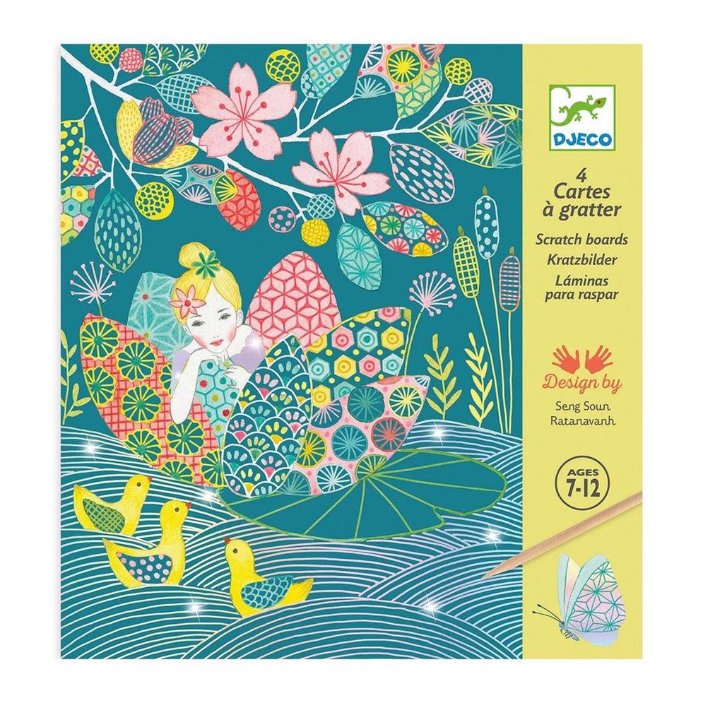 Djeco Scratchbilder Teich