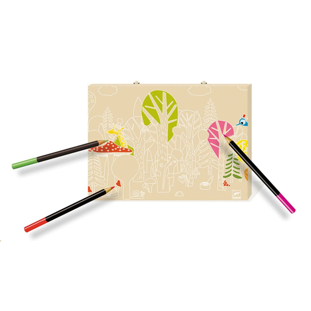 Djeco Grosser Farbenkoffer