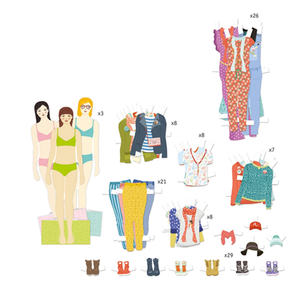 Djeco Kreativset - Der grosse Kleiderschrank