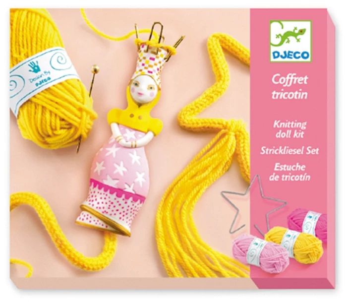 Djeco Knitting Doll Princess