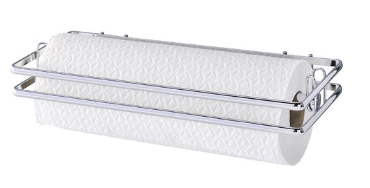 Wenko style porte-rouleau de papier, argent brillant