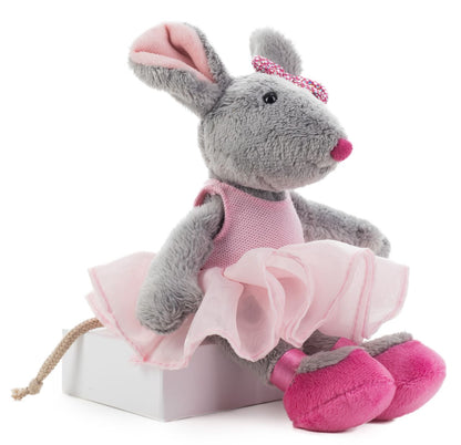 Schaffer plush toy ballet mouse, 22 cm