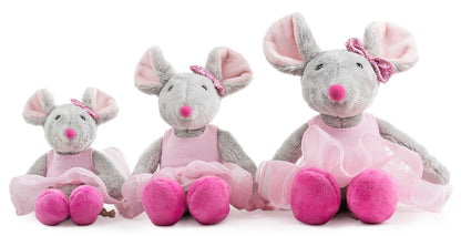 Schaffer plush toy ballet mouse, 22 cm