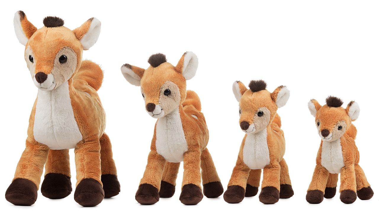 Schaffer-Plüschtier Rehkitz Rehgina, 19 cm