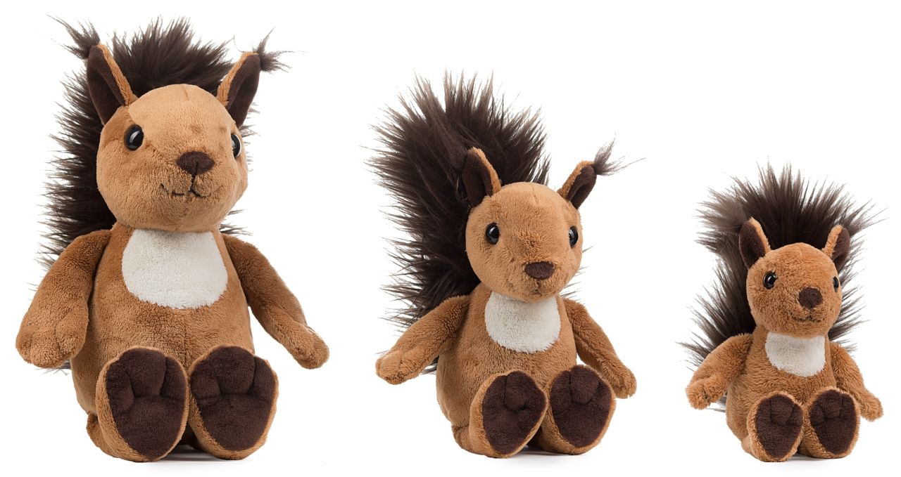 Schaffer-Plüschtier Eichhörnchen Luzy, 18 cm