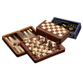 Philos Schach Backgammon Dame-Set, Feld 18 mm, magnetisch – Produktbild 1