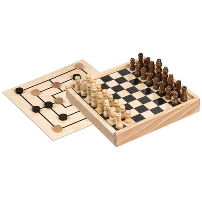 Philos Schach-Mühle-Kombination - mini