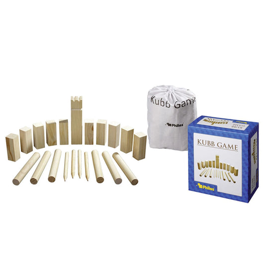 Philos Kubb Game, Original Size, Pine