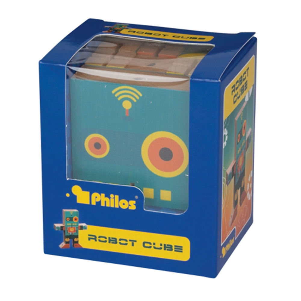 Puzzle Robot Cube, 15 Teile