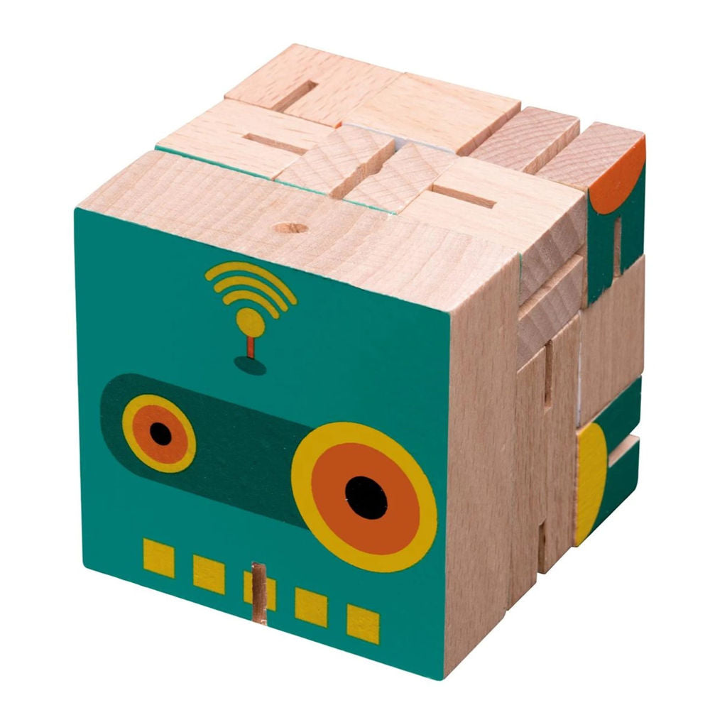 Puzzle Robot Cube, 15 Teile