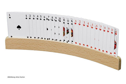Philos Spielkartenhalter, aus Holz