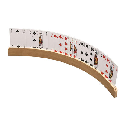 Philos wooden playing card holder - 50 cm