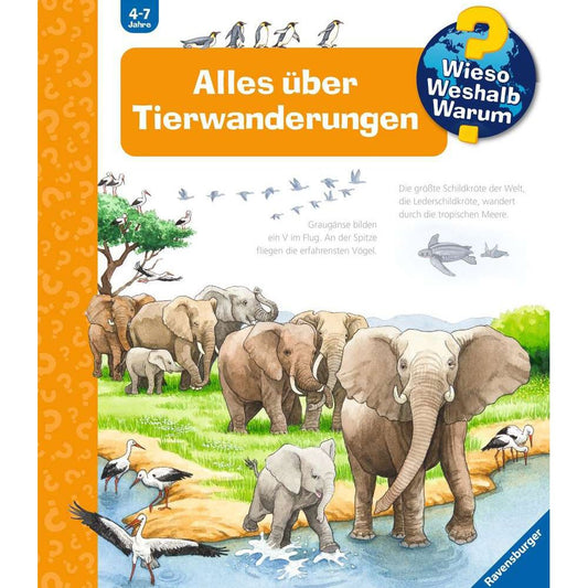 Ravensburger Why? What? Why?, Volume 37: Everything about animal migrations