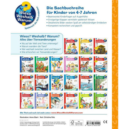 Ravensburger Why? What? Why?, Volume 37: Everything about animal migrations