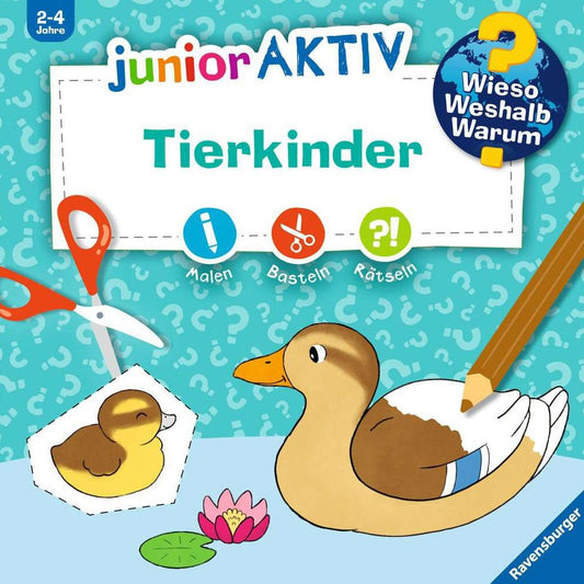 Ravensburger Why? How? What for? junior ACTIVE: Animal children