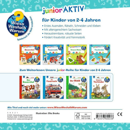 Ravensburger Why? How? What for? junior ACTIVE: Animal children