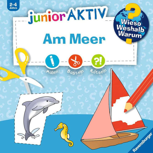 Ravensburger Why? How? What for? junior ACTIVE: By the sea