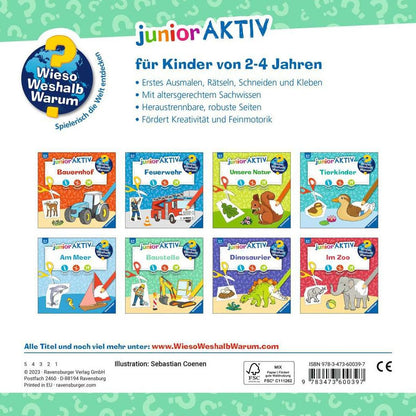 Ravensburger Why? How? What for? junior ACTIVE: Construction site