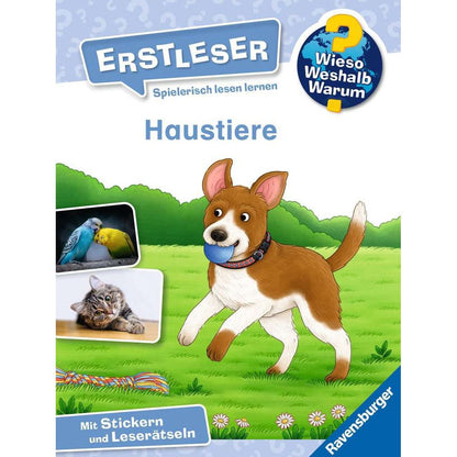 Ravensburger Why? What? Why? First Readers, Volume 12: Pets