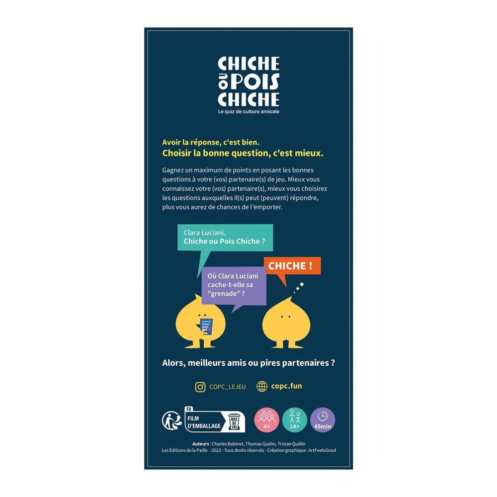 Gigamic Chiche ou pois Chiche (f)