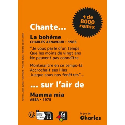 Le Jeu de Charles (f)