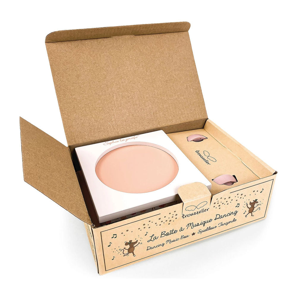 Trousselier Spieluhr tanzend Sophie la Girafe, Blumen magnetisch