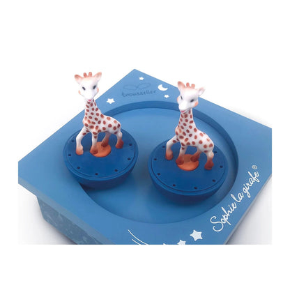 Trousselier Spieluhr tanzend Sophie la Girafe, Milchstrasse magnetisch