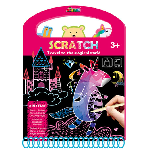 Avenir Scratch Book Magical World