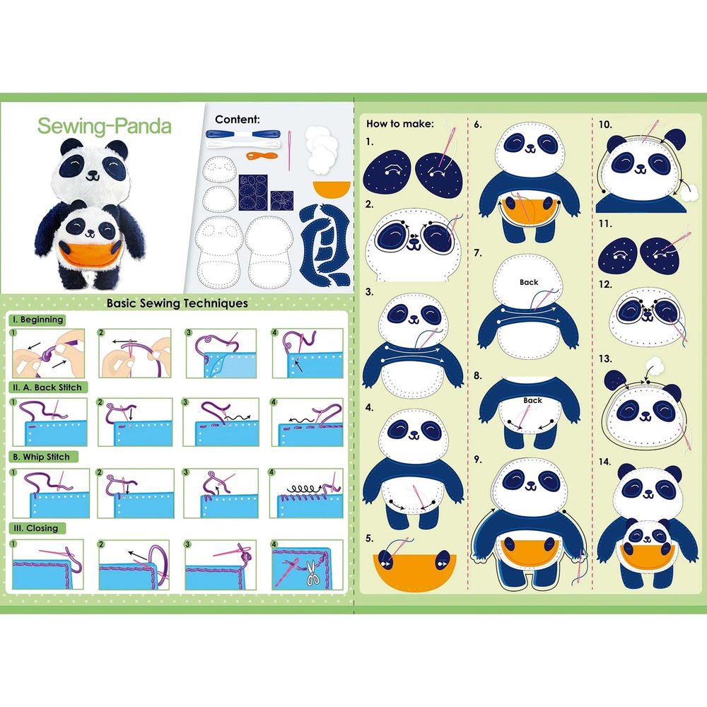 Avenir Nähset Panda